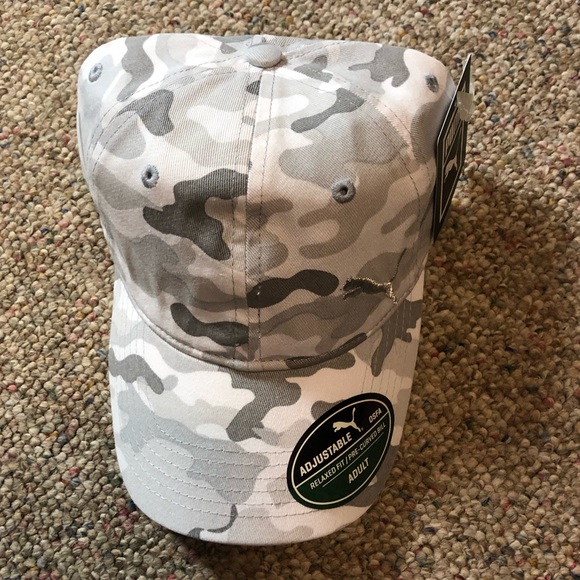 🆕 Puma Evercat Camouflage Baseball Hat - Picture 2 of 10